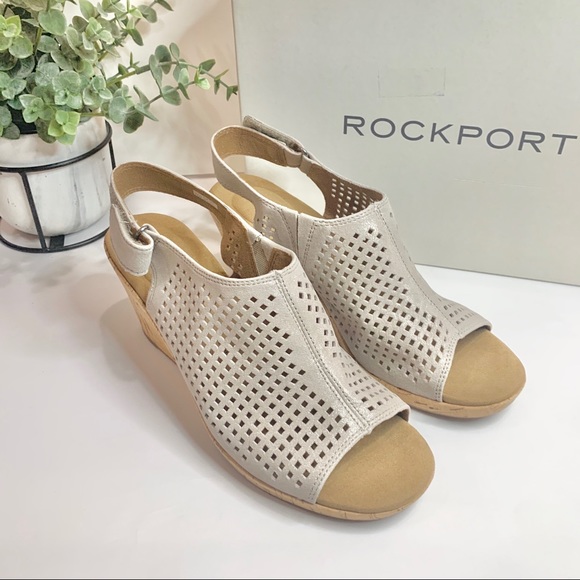 Rockport Women's Briah PERF Sling Wedge Sandal - Picture 3 of 12